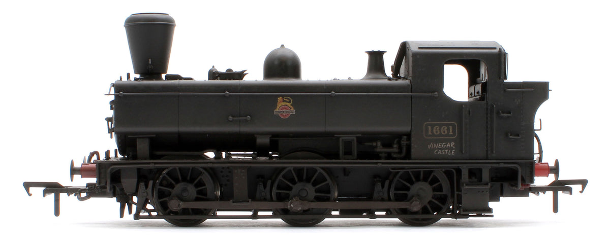 MR-308 Class 16xx 0-6-0PT BR Black Early Emblem 'Vinegar Castle' 1661 Steam Locomotive