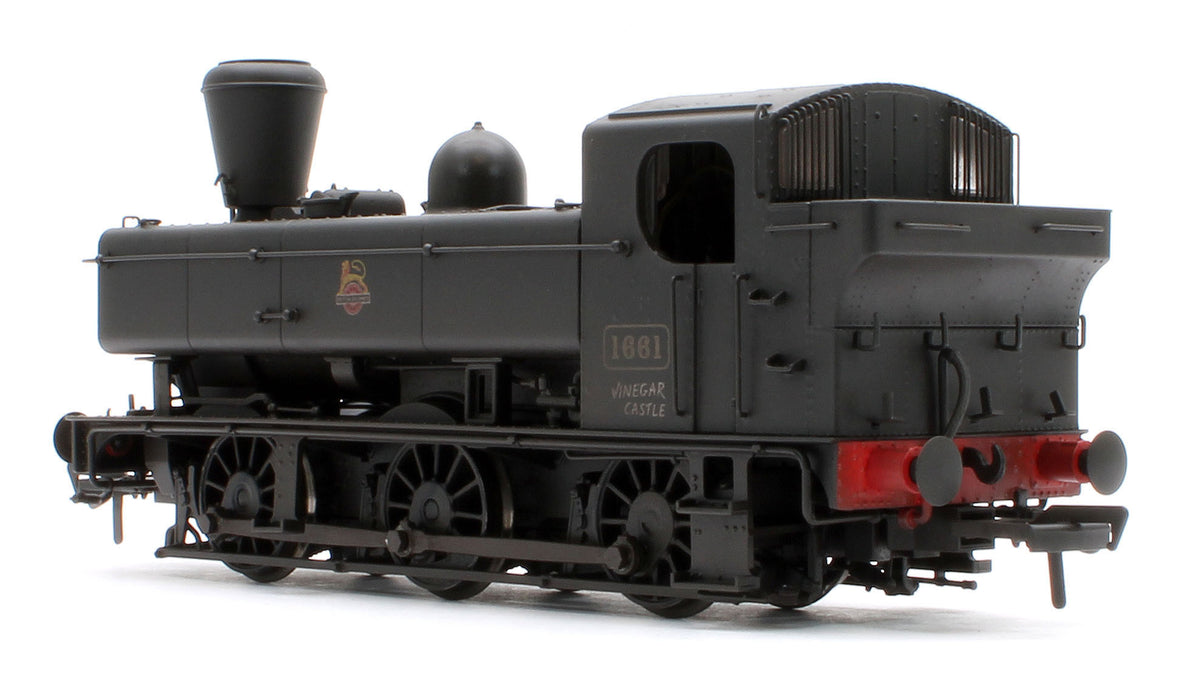 MR-308 Class 16xx 0-6-0PT BR Black Early Emblem 'Vinegar Castle' 1661 Steam Locomotive