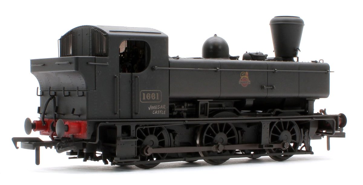 MR-308 Class 16xx 0-6-0PT BR Black Early Emblem 'Vinegar Castle' 1661 Steam Locomotive