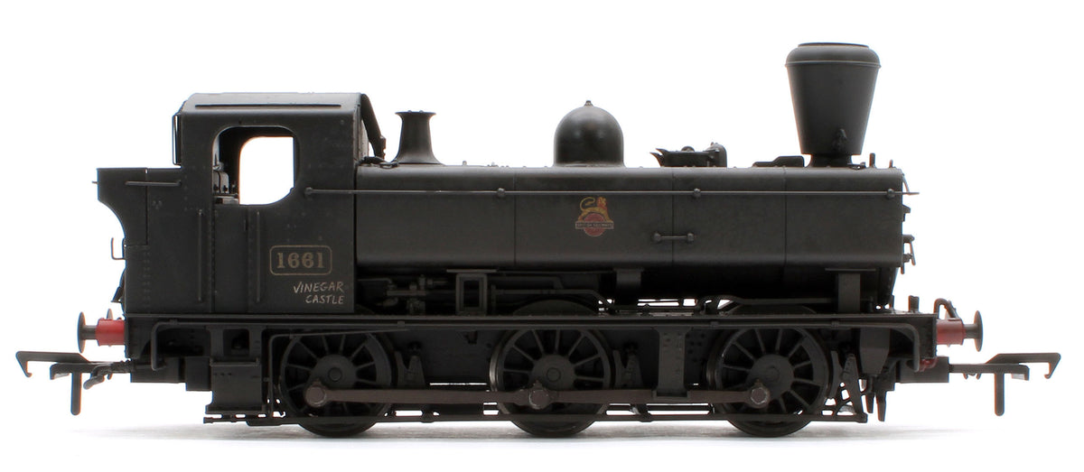 MR-308 Class 16xx 0-6-0PT BR Black Early Emblem 'Vinegar Castle' 1661 Steam Locomotive