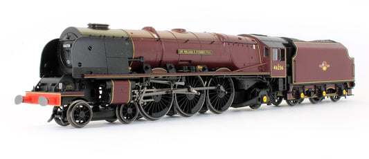 Pre-Owned R3555 BR Maroon 4-6-2 Princess Coronation Class 'Sir William A. Stanier' Steam Locomotive No.46256 - DCC Fitted