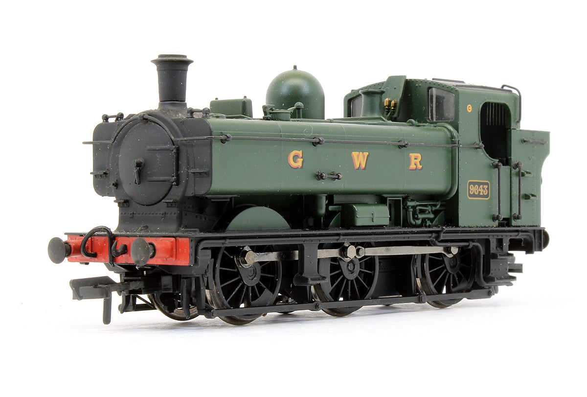 Pre-Owned 32-200 8750 Pannier Tank 9643 GWR Green Steam Locomotive