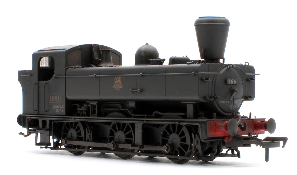 MR-308 Class 16xx 0-6-0PT BR Black Early Emblem 'Vinegar Castle' 1661 Steam Locomotive