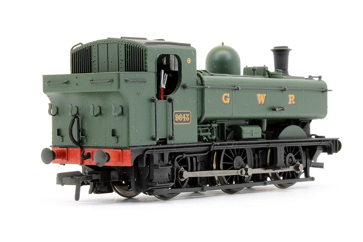 Pre-Owned 32-200 8750 Pannier Tank 9643 GWR Green Steam Locomotive