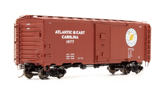 Pre-Owned 45796-06 1937 AAR 40' 10'-0" Box Car Atlantic & East Carolina - Road #1077