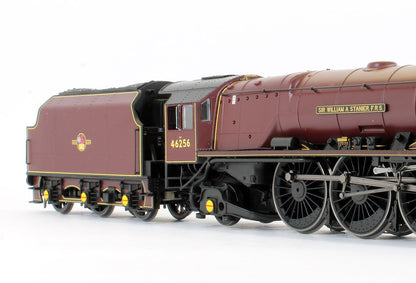 Pre-Owned R3555 BR Maroon 4-6-2 Princess Coronation Class 'Sir William A. Stanier' Steam Locomotive No.46256 - DCC Fitted
