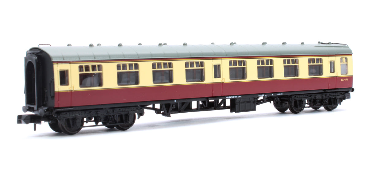 BR Mk1 SK Second Corridor BR Crimson & Cream No.24172