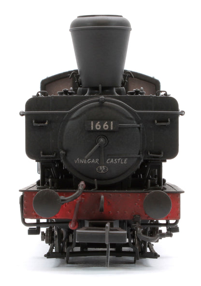 MR-308 Class 16xx 0-6-0PT BR Black Early Emblem 'Vinegar Castle' 1661 Steam Locomotive