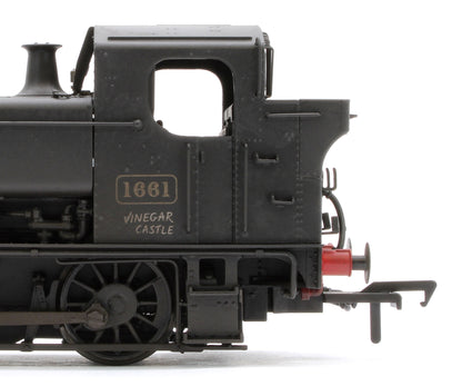 MR-308 Class 16xx 0-6-0PT BR Black Early Emblem 'Vinegar Castle' 1661 Steam Locomotive
