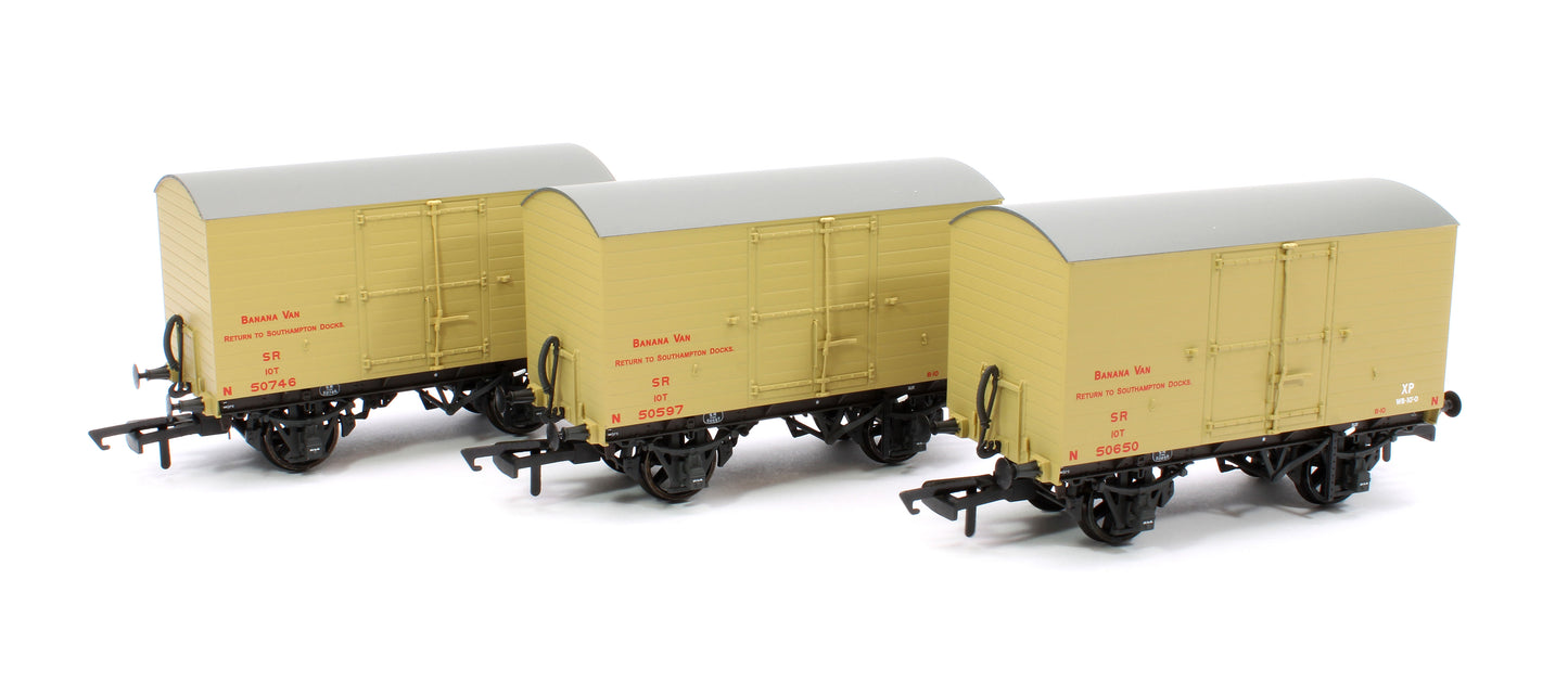 SR D1478 Banana Van - Modified SR Livery (1936 to March 1941) - Triple Pack 1