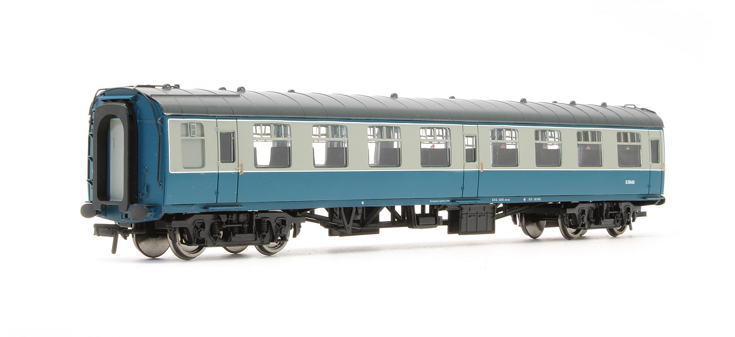 Pre-Owned 39-050F BR MK1 SO Second Open Blue & Grey Coach 'S3840'