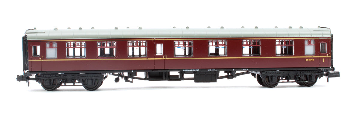 Pre-Owned 374-257E BR Mk1 CK Composite Corridor BR Maroon No.SC15148