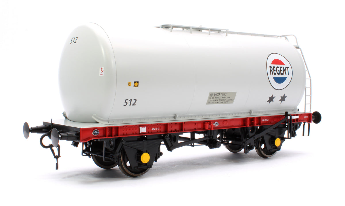 Dapol 7F-064-003 TTA 45T Tanker Regent Grey/Red 512 – Rails of Sheffield