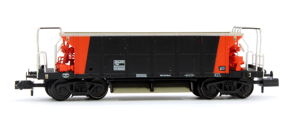 BR YGH 'Sealion' Bogie Hopper Wagon LoadHaul Black & Orange No. DB982582