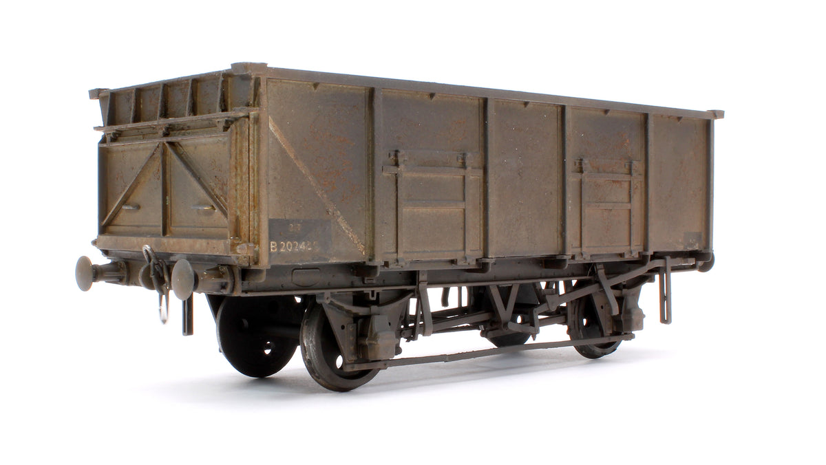 Pre-Owned Kit Built 21T Grey Mineral Wagon No.B202440 - Weathered