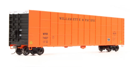 Pre-Owned 4524002-04 FMC Exterior Rotary Woodchip Gondola Willamette & Pacific - Road #74507