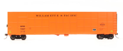 Pre-Owned 4524002-04 FMC Exterior Rotary Woodchip Gondola Willamette & Pacific - Road #74507