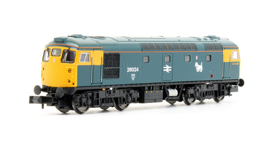 Pre-Owned Class 26024 BR Blue FYE Scottie Dog Diesel Locomotive