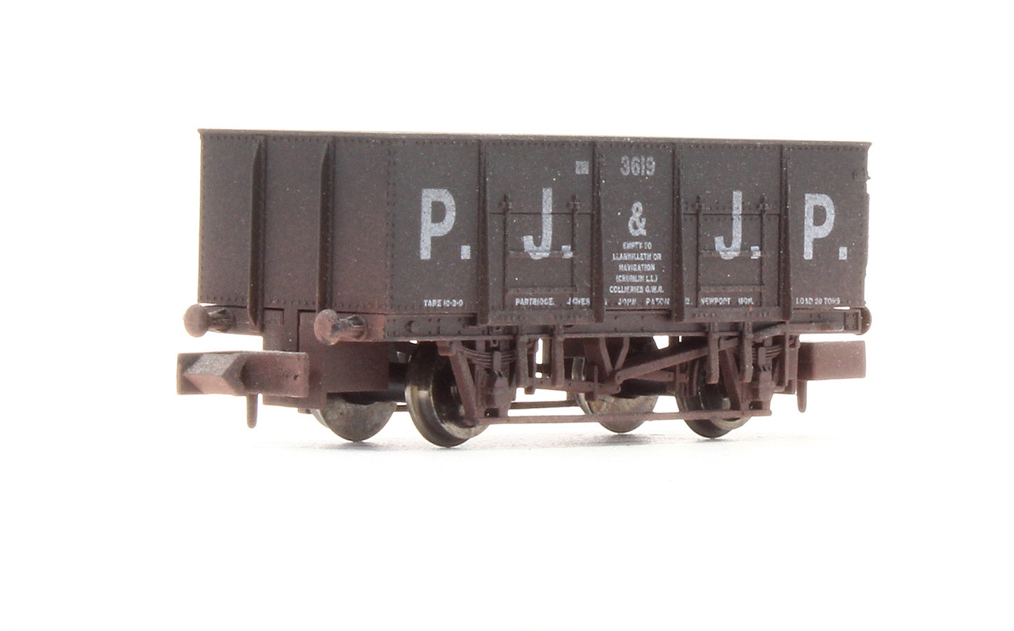 Pre-Owned 'PJ & JP' 20T Mineral Wagon - Weathered