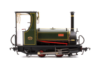 71-028 Pre-Owned Quarry Hunslet 0-4-0ST 'Una' Lined Green Steam Locomotive
