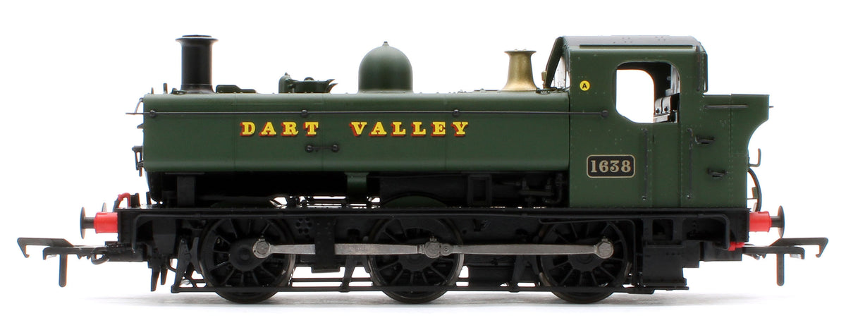 MR-310B Class 16xx 0-6-0PT Dart Valley Railway Green 1638 Steam Locomotive