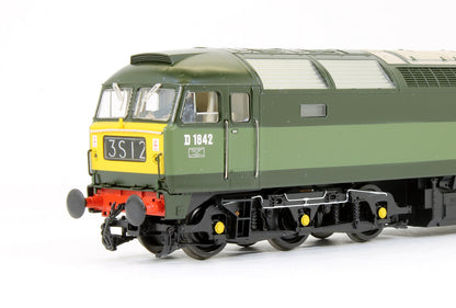 Pre-Owned 32-806DS Class 47 Diesel D1842 BR Two Tone Green Diesel Locomotive - DCC Sound