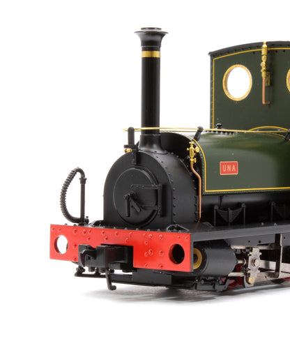 71-028 Pre-Owned Quarry Hunslet 0-4-0ST 'Una' Lined Green Steam Locomotive