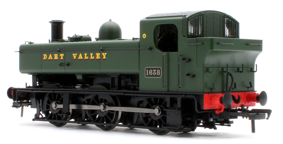 MR-310B Class 16xx 0-6-0PT Dart Valley Railway Green 1638 Steam Locomotive