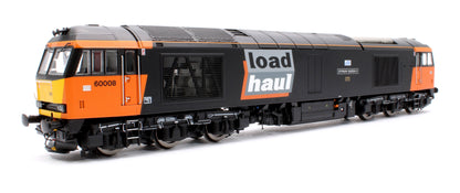 Pre-Owned R30354TXS Loadhaul Class 60 Co-Co 60008 Gypsum Queen II Diesel Locomotive - DCC Sound