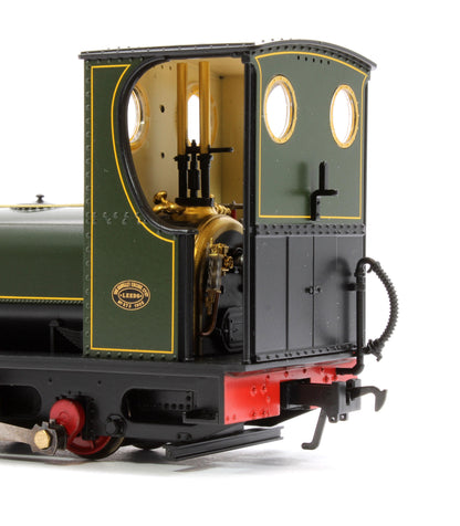 71-028 Pre-Owned Quarry Hunslet 0-4-0ST 'Una' Lined Green Steam Locomotive