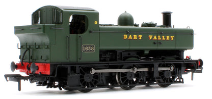 MR-310B Class 16xx 0-6-0PT Dart Valley Railway Green 1638 Steam Locomotive