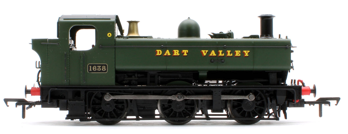 MR-310B Class 16xx 0-6-0PT Dart Valley Railway Green 1638 Steam Locomotive