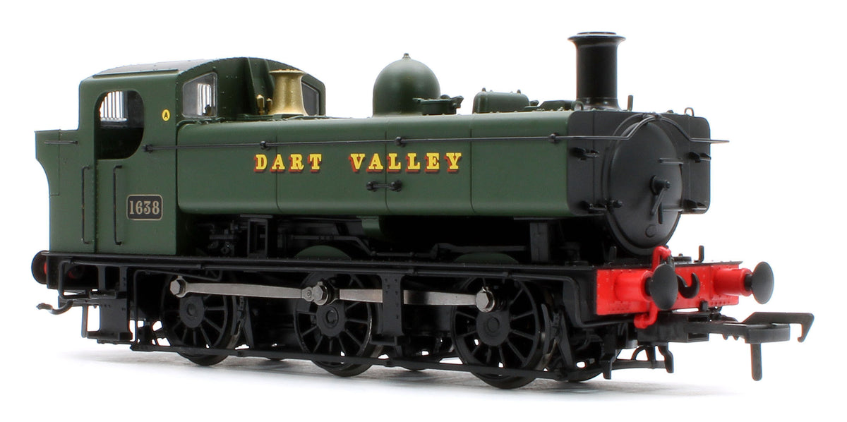 MR-310B Class 16xx 0-6-0PT Dart Valley Railway Green 1638 Steam Locomotive