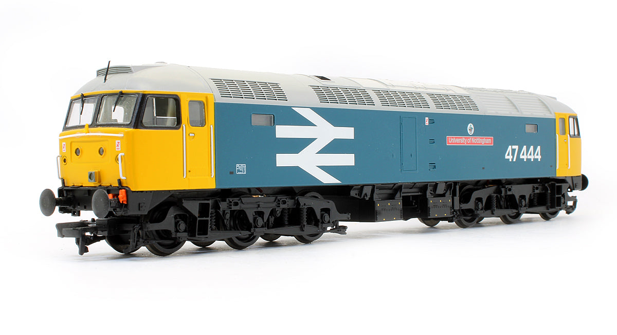 Pre-Owned 31-660A Class 47444 'University Of Nottingham' BR Blue Large Logo Diesel Locomotive