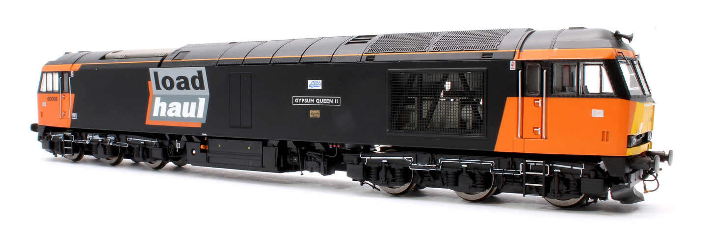 Pre-Owned R30354TXS Loadhaul Class 60 Co-Co 60008 Gypsum Queen II Diesel Locomotive - DCC Sound