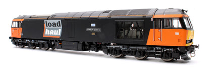 Pre-Owned R30354TXS Loadhaul Class 60 Co-Co 60008 Gypsum Queen II Diesel Locomotive - DCC Sound