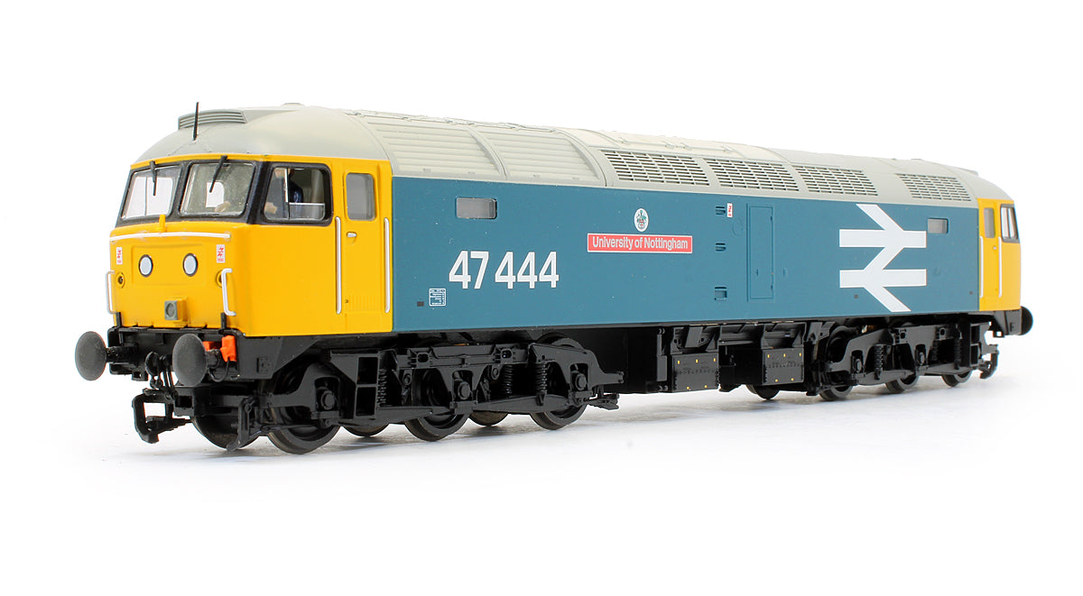 Pre-Owned 31-660A Class 47444 'University Of Nottingham' BR Blue Large Logo Diesel Locomotive