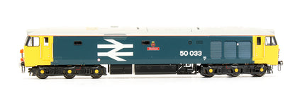 Pre-Owned Class 50033 'Glorious' BR Large Logo Blue Diesel Locomotive