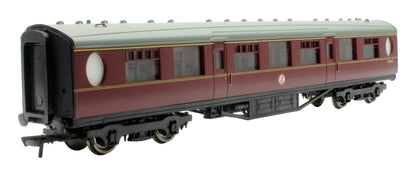 Pre-Owned 34-378 Thompson SK Second Corridor Coach BR Maroon 'E1550E'