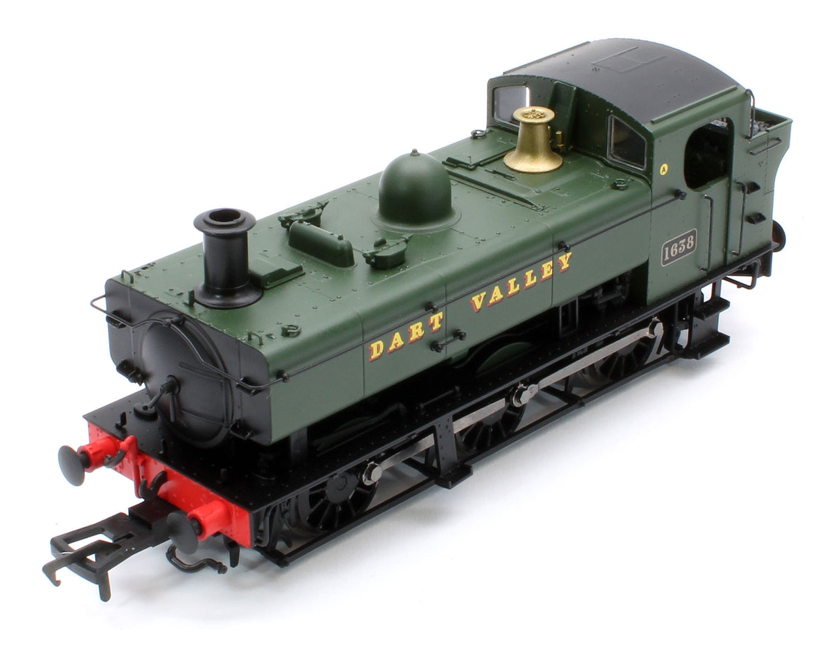 MR-310B Class 16xx 0-6-0PT Dart Valley Railway Green 1638 Steam Locomotive
