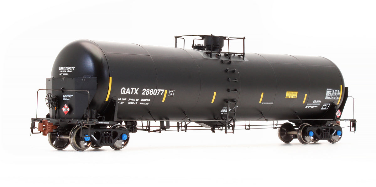 Pre-Owned SXT30080 Trinity 31K Gallon Crude Oil Tank Car General American Transportation Co GATX (Half Ladder) - Road #286077