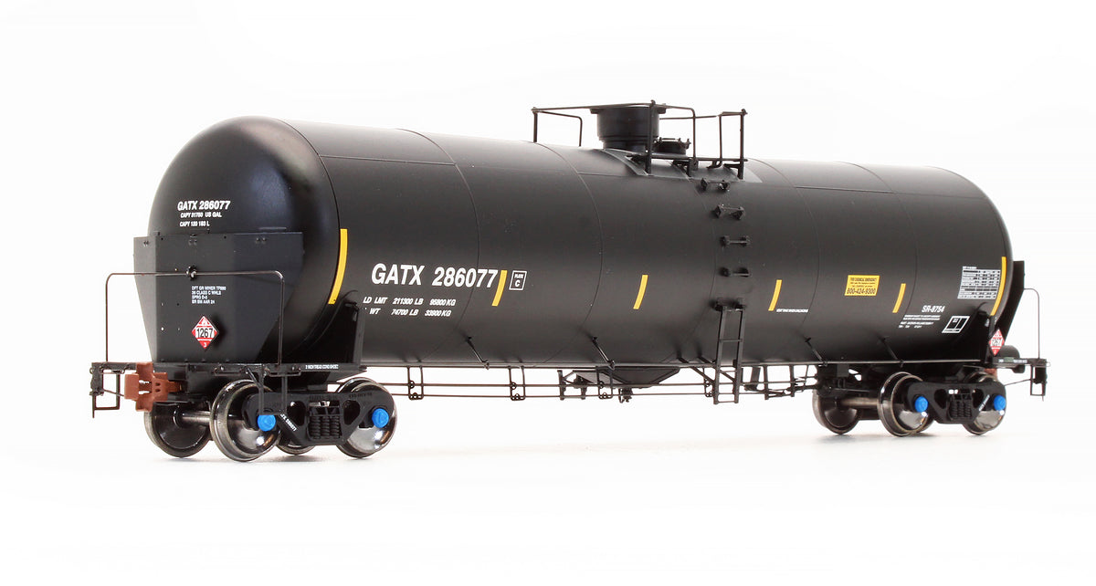 Pre-Owned SXT30080 Trinity 31K Gallon Crude Oil Tank Car General American Transportation Co GATX (Half Ladder) - Road #286077