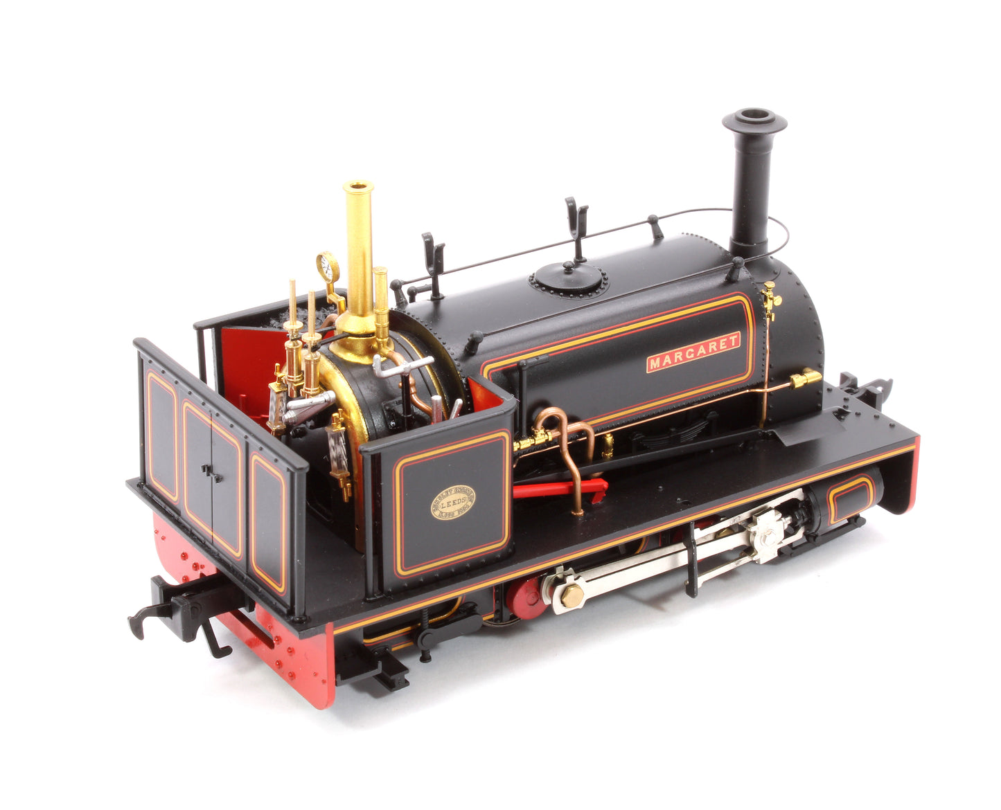 Quarry Hunslet 0-4-0ST 'Margaret' Penrhyn Quarry Lined Black (Early) Steam Locomotive - DCC Sound