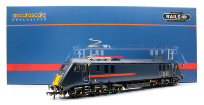 Class 89 (89001) GNER (Gold Lettering) Electric Locomotive (DCC Sound Fitted)