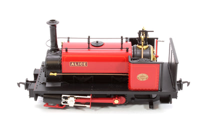 Quarry Hunslet 0-4-0ST 'Alice' Dinorwic Quarry Red Steam Locomotive - DCC Sound