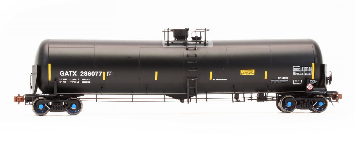 Pre-Owned SXT30080 Trinity 31K Gallon Crude Oil Tank Car General American Transportation Co GATX (Half Ladder) - Road #286077