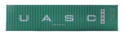 40ft High Cube Container UASC Twin Pack - Weathered