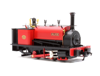 Quarry Hunslet 0-4-0ST 'Alice' Dinorwic Quarry Red Steam Locomotive - DCC Sound