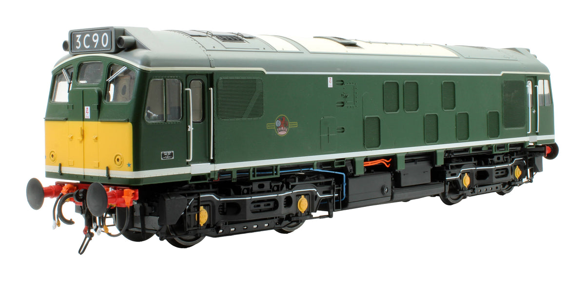 Pre-Owned 2551 Class 25 BR Green Small Yellow Panels Diesel Locomotive
