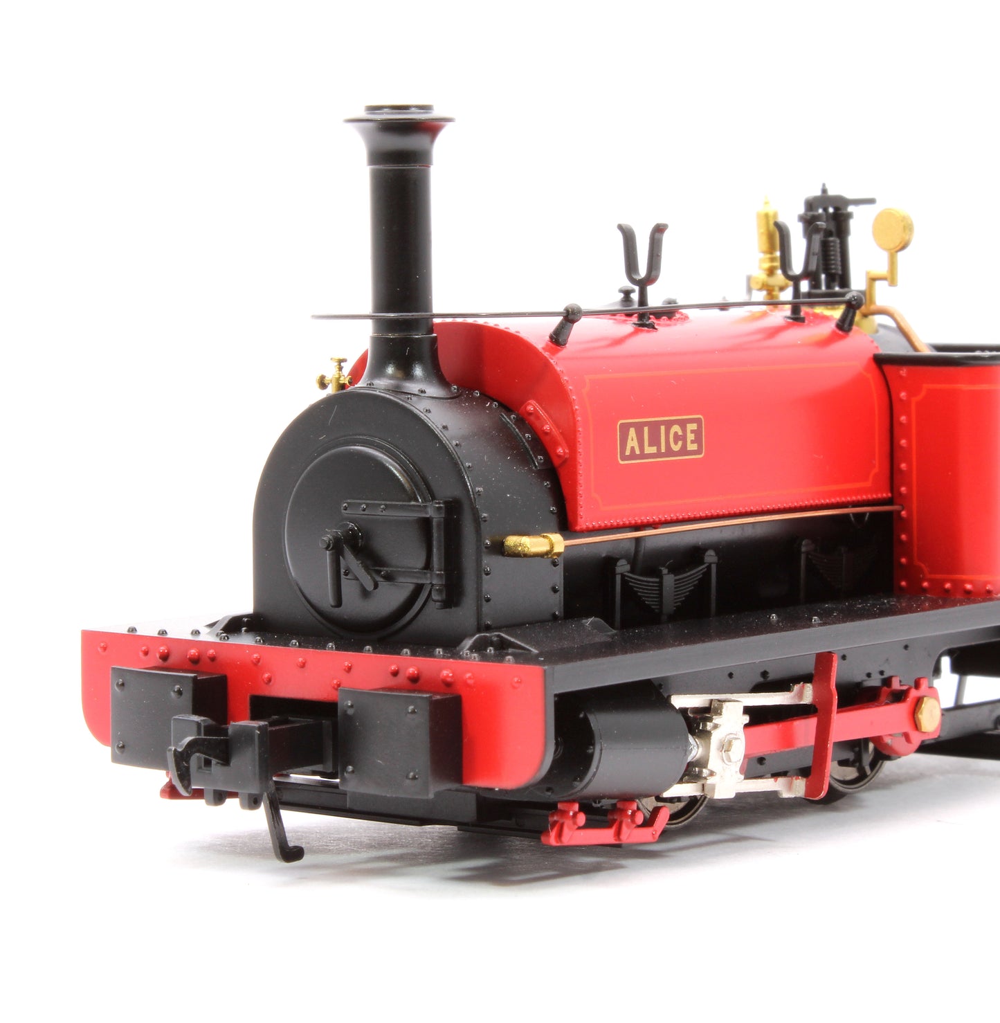 Quarry Hunslet 0-4-0ST 'Alice' Dinorwic Quarry Red Steam Locomotive - DCC Sound